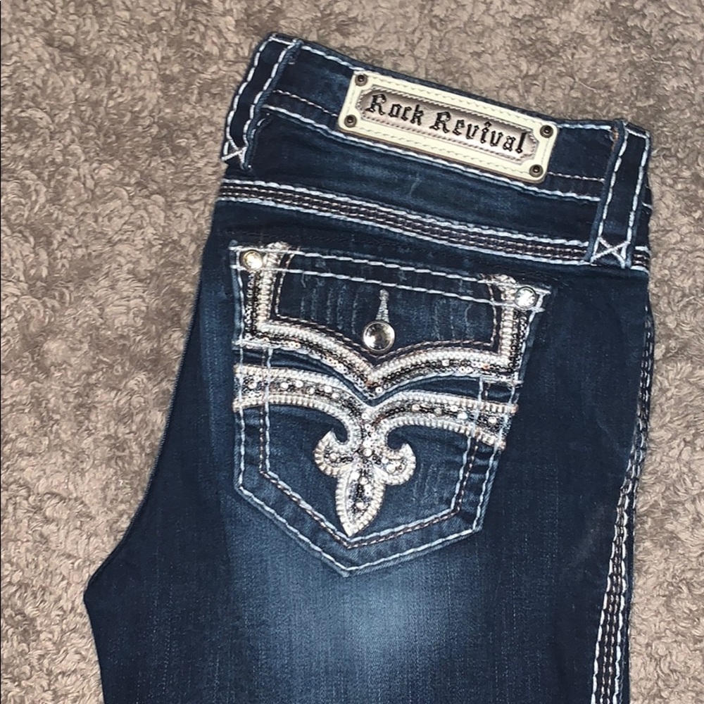 Rock Revival Distressed Skinny